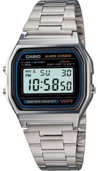 Hodinky CASIO A158WA-1CR