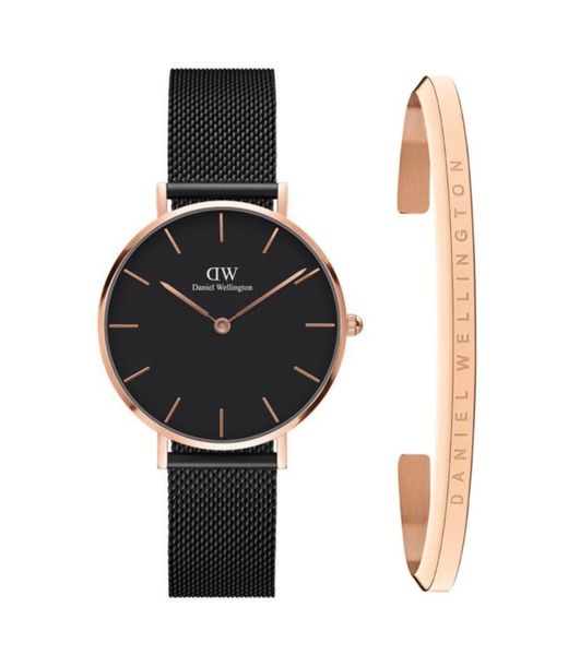 SET Hodinky Daniel Wellington DW00100201 + náramek L